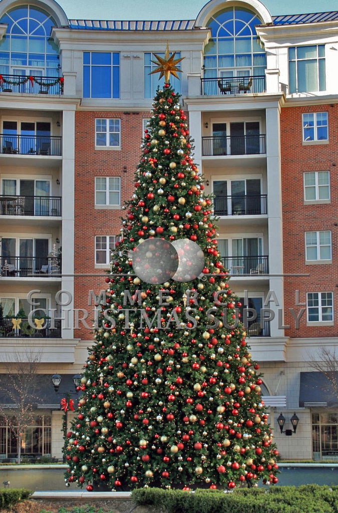 Giant Commercial Christmas Tree - Decor Packages